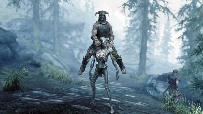 Ce mod Skyrim hilarant vous permet d'échanger votre cheval contre un draugr 6